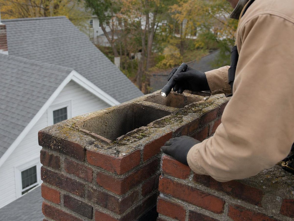 Reef Chimney Repair work in Verona
